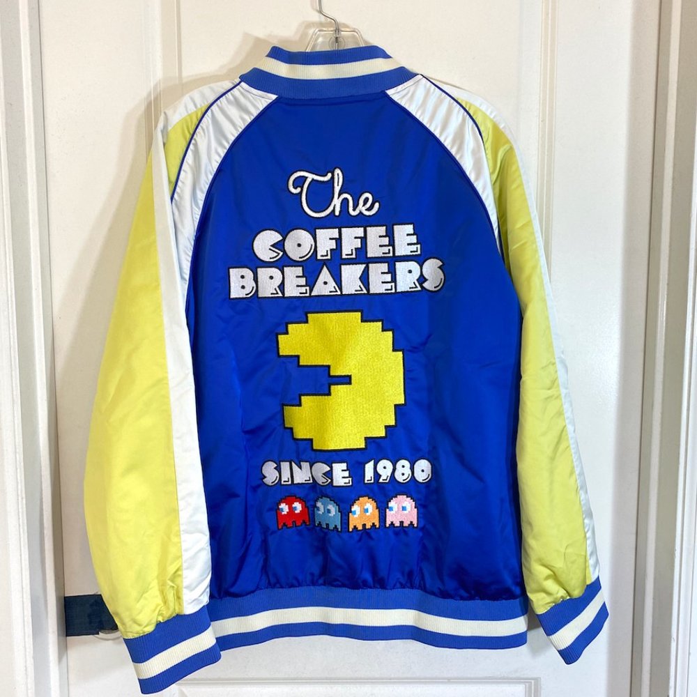 Pacman Pac-Man 40th Anniversary Bomber Jacket